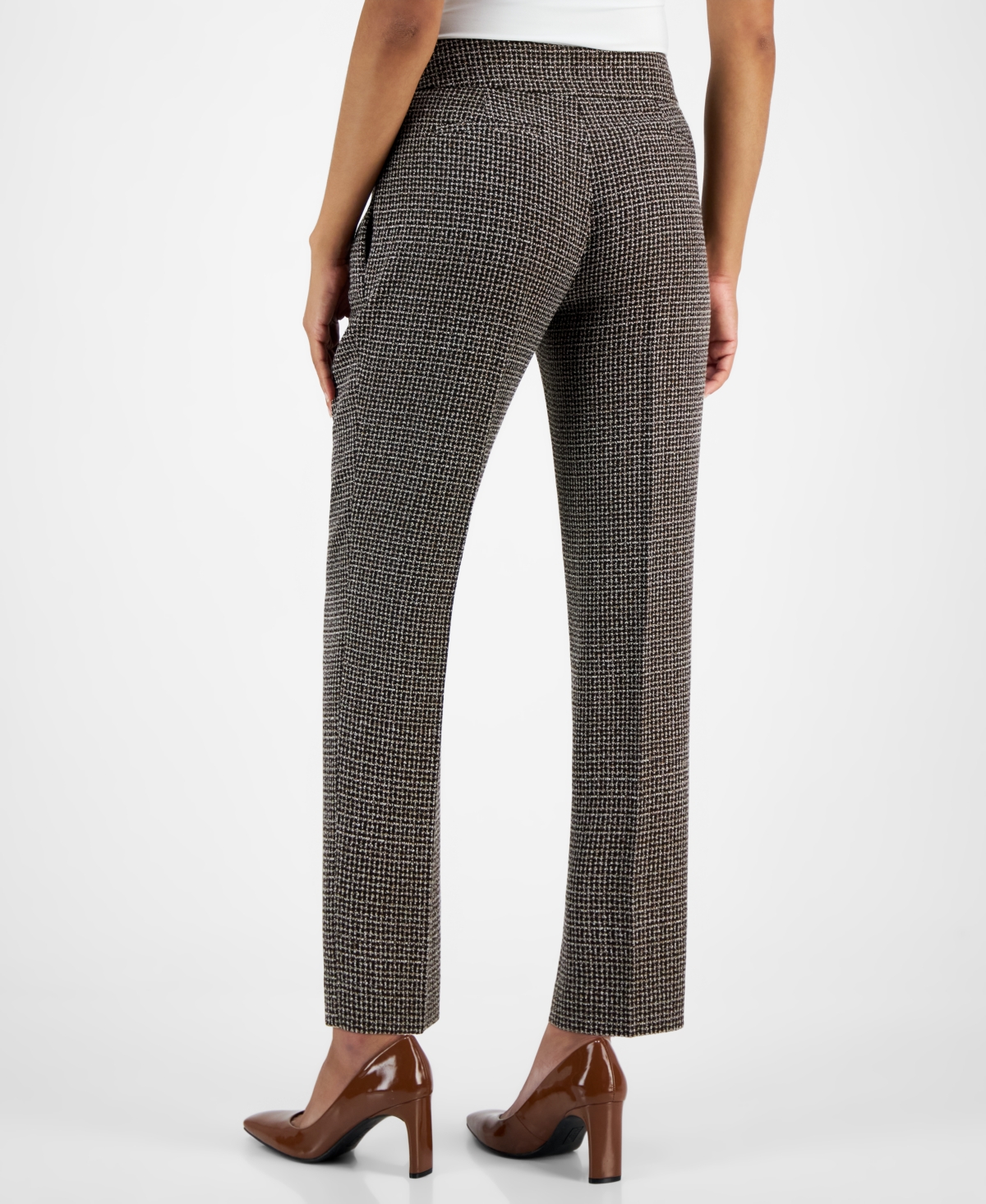 Kasper Women's Tweed Slim-Leg Pants