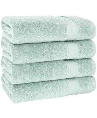 Bekos Premium 100% Turkish Cotton 4-Piece Bath Towel Set