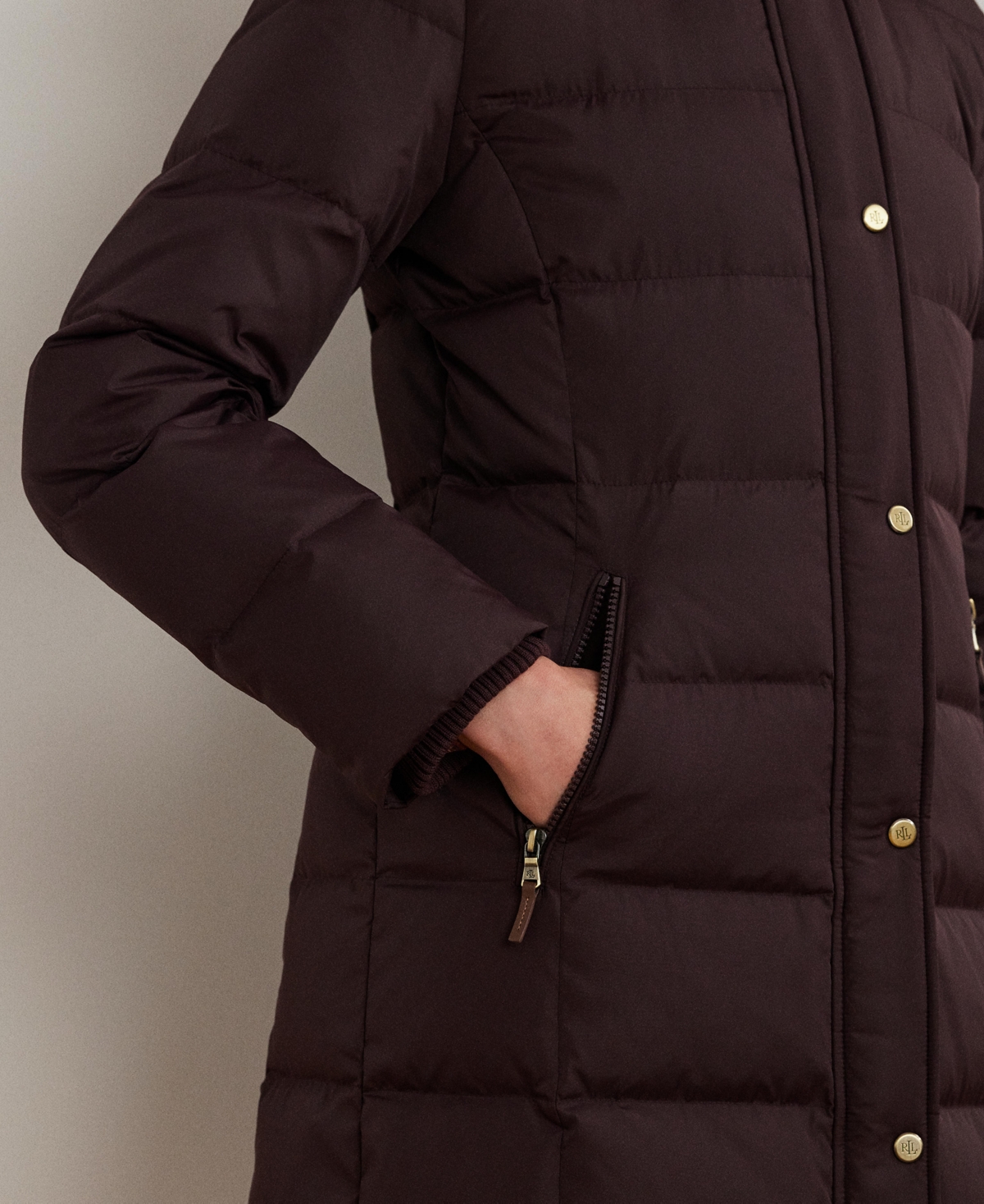 Lauren Ralph Lauren Women's Faux-Fur Hooded Puffer Coat