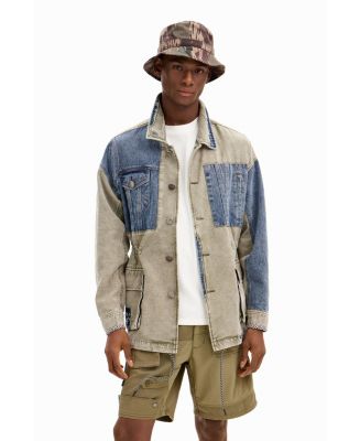 'Hybrid Rib Denim' jacket Down jacket, Parka, Casual jackets