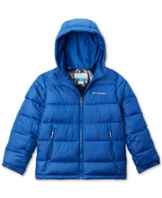 Kids hooded puffer jacket online