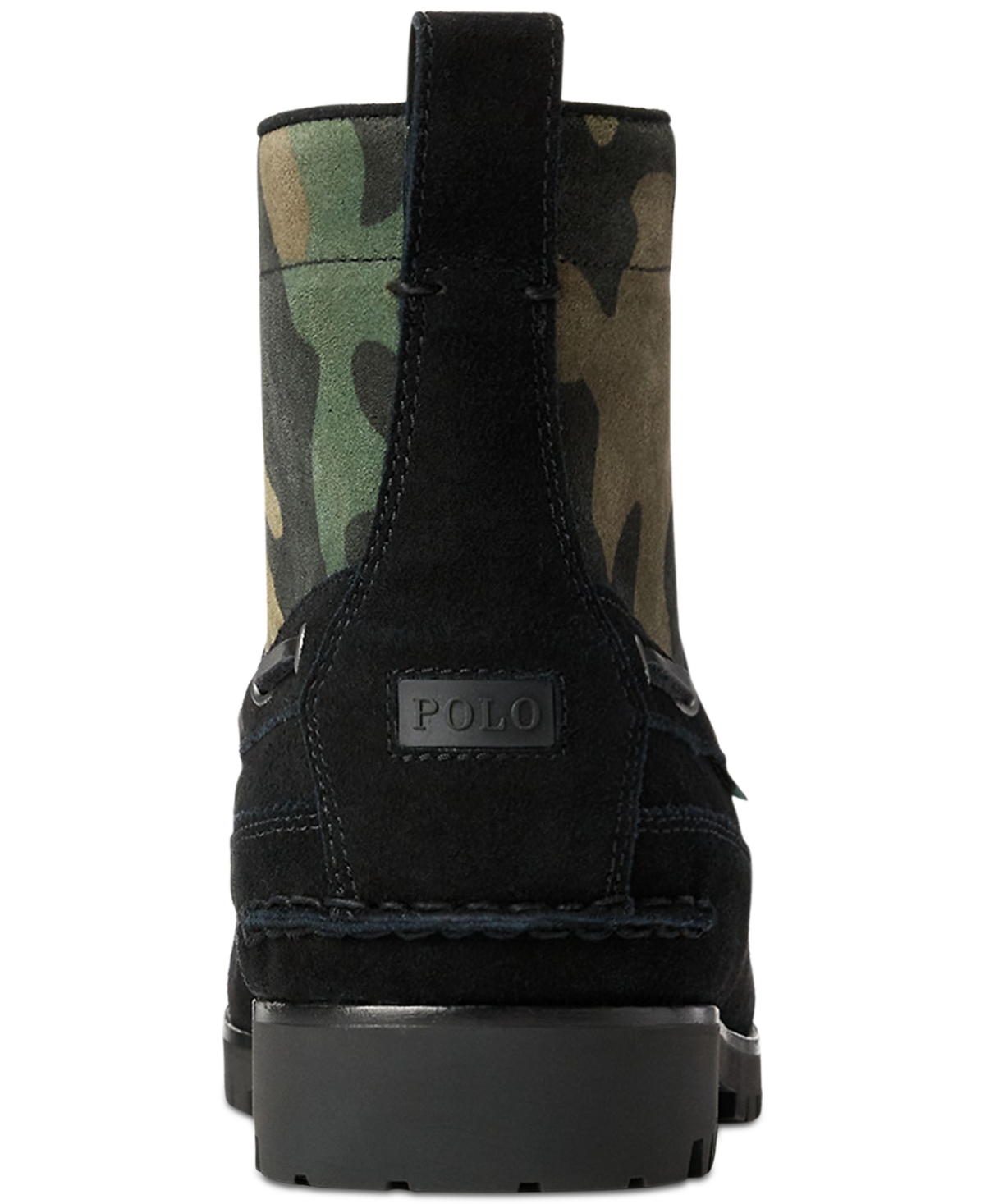 Polo Ralph Lauren Men's Ranger Mid Camo Suede Boot -camo