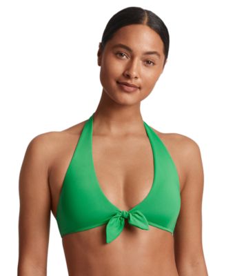 Lauren Ralph Lauren - Women's Knot-Neck Halter Bikini Top