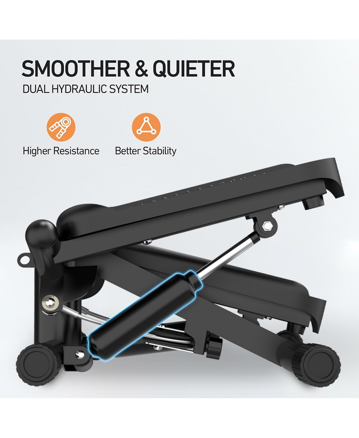 Streamdale Furniture Ultimate Fitness Twister Quiet, Max Capacity, Pre-Assembled