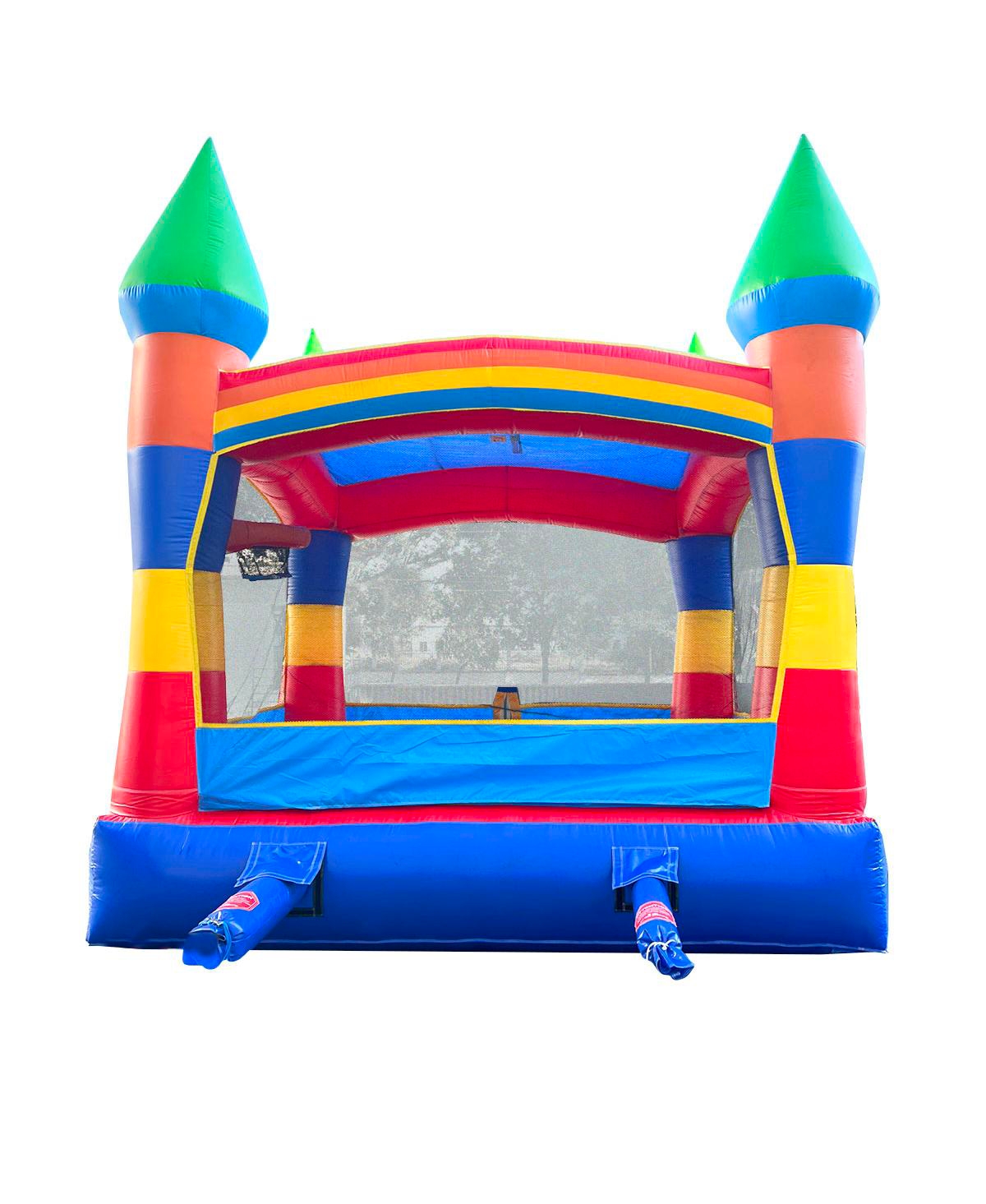 Pogo Bounce House Premium Inflatable Bounce House (Without Blower) - 13 x 12 x 14.5 Foot -Castle Crossover Inflatable Bouncy House Jum