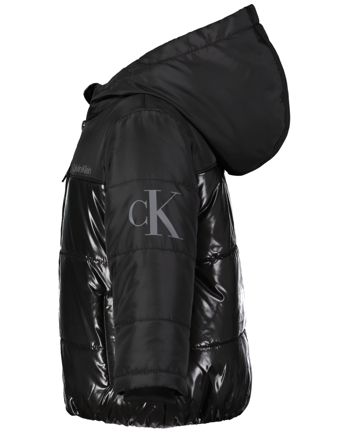 Calvin Klein Baby Boys Ckj Shiny Blocked Bubble Jacket