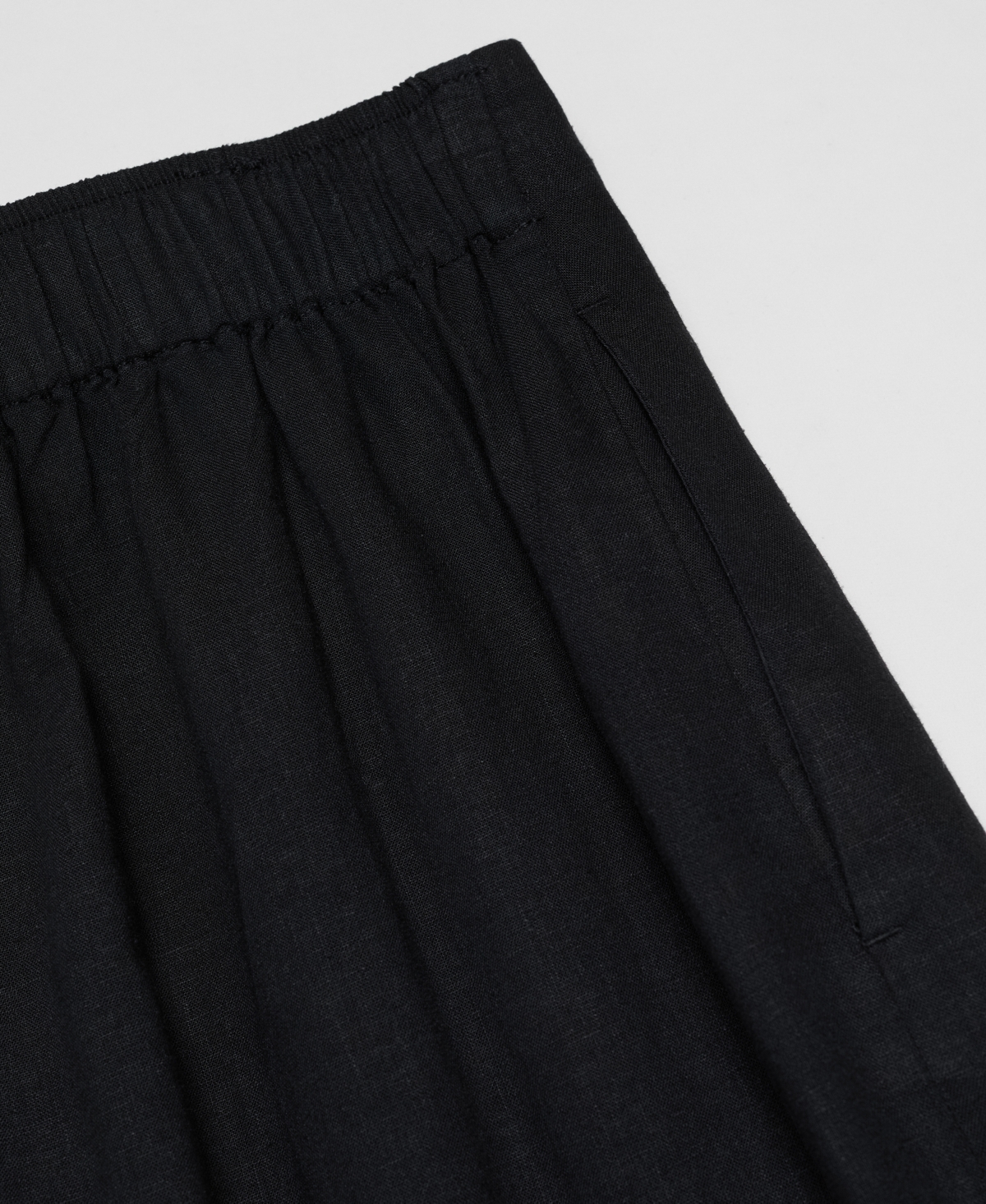 Mango Women's Wide Leg Linen Pants