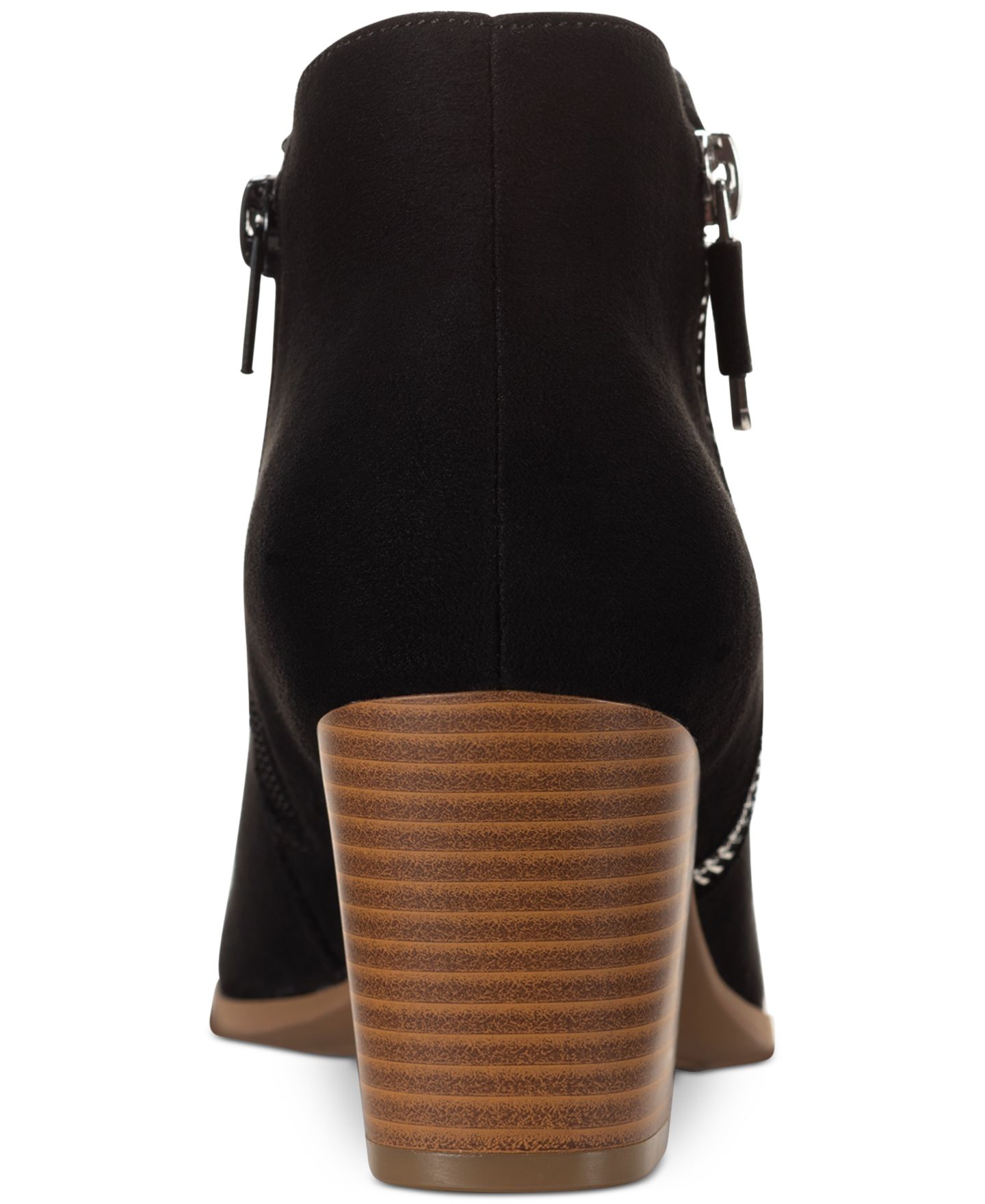 Женские ботинки Style & Co Masrinaa Ankle Booties, цвет: Чёрный — фото 7