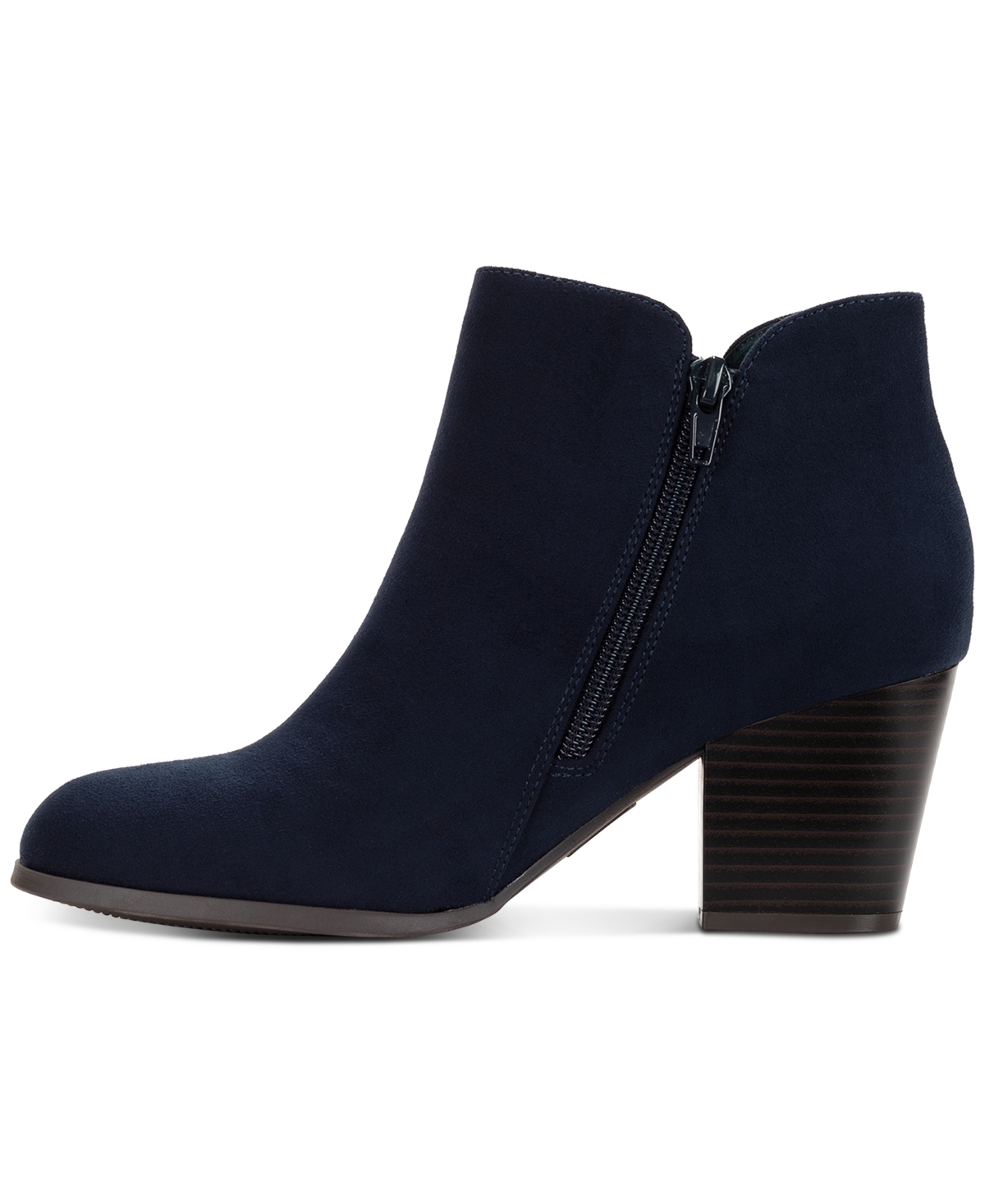 Style & Co Women's Masrinaa Ankle Booties, Created For Macy's In Blue