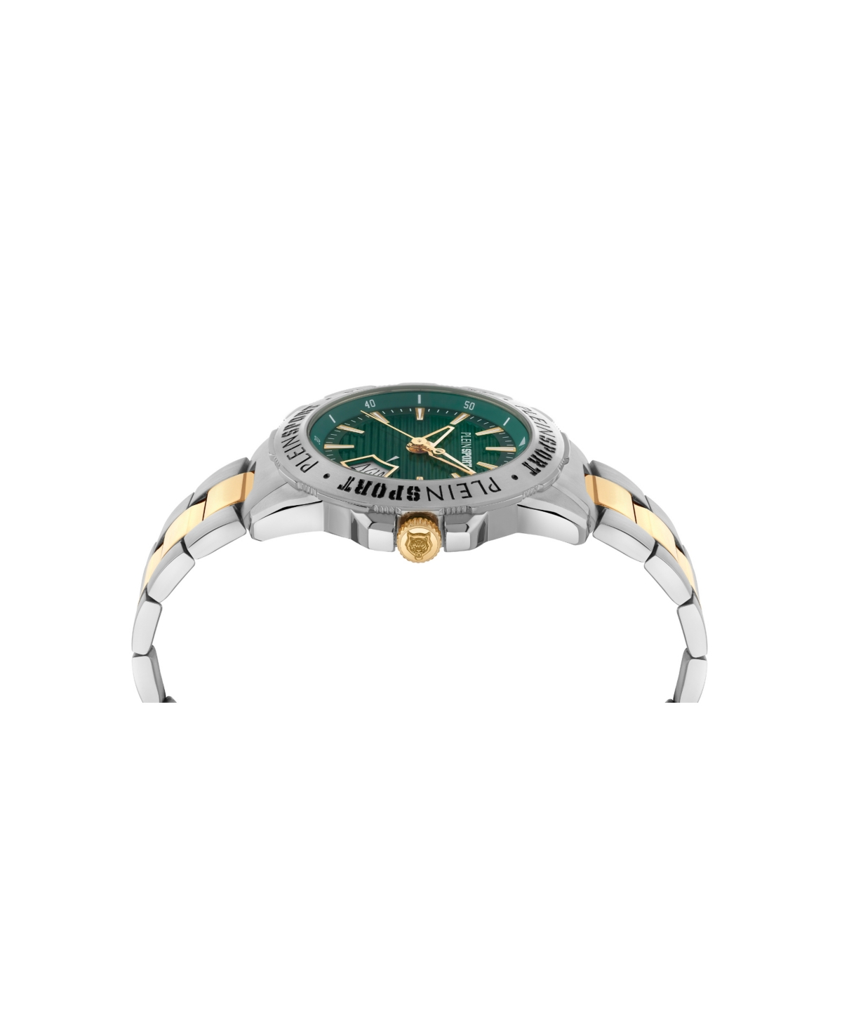 Plein Sport Men's Rampage 3 Hand Date QuartzBracelet 44mm - Two Tone