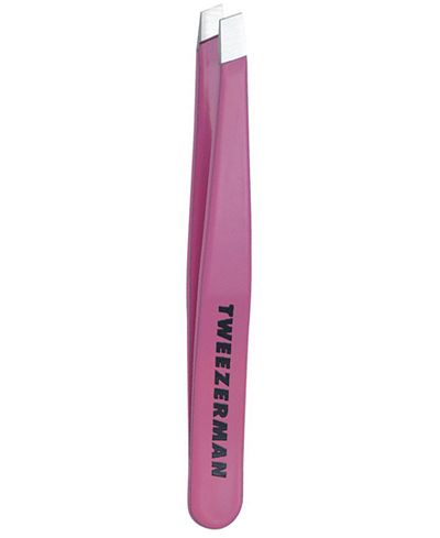 Tweezerman Mini Slant Tweezer - Flamingo Pink