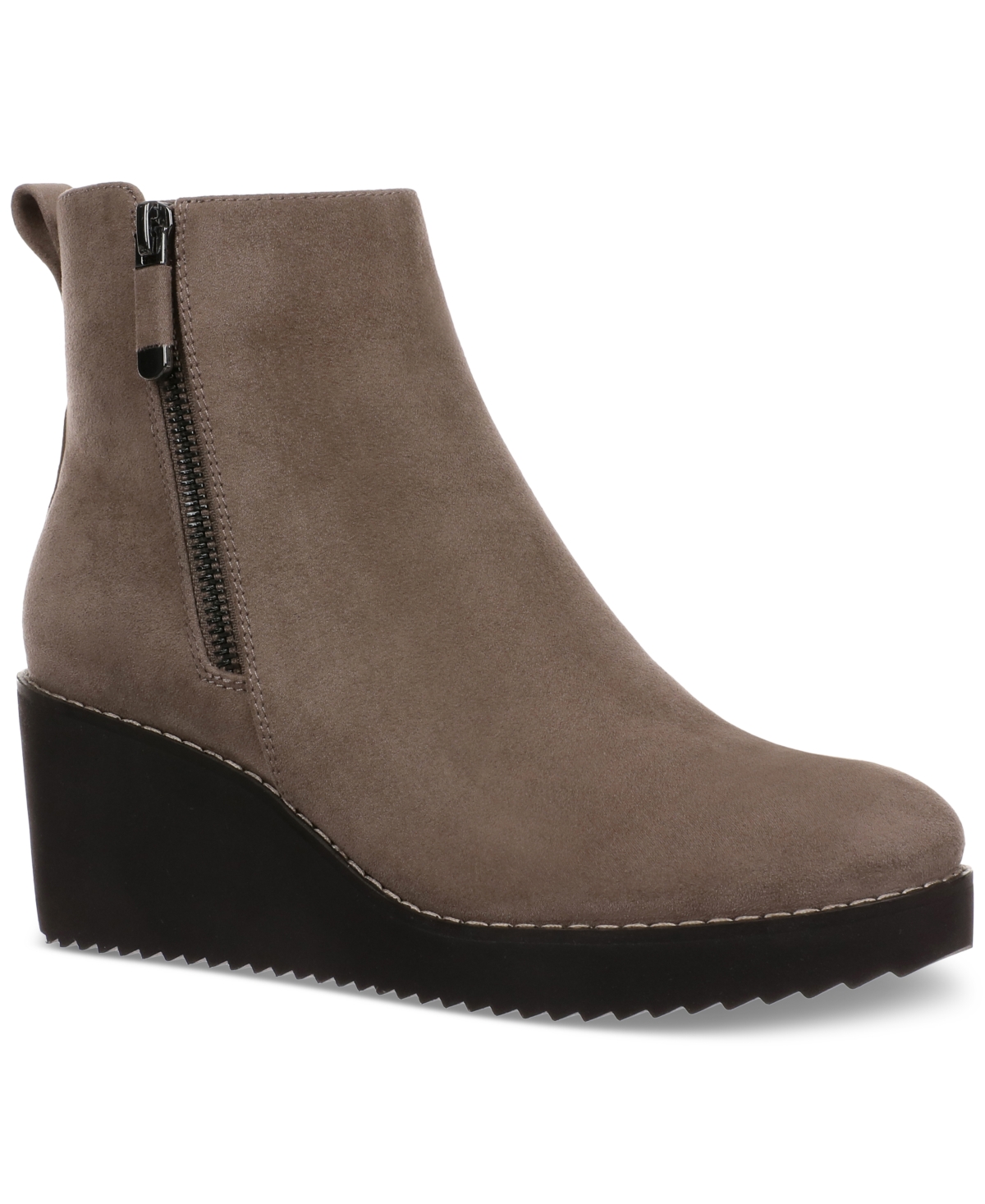 STYLE & CO WOMEN'S SAYYLOR WEDGE BOOTIES, CREATED FOR MACY'S 