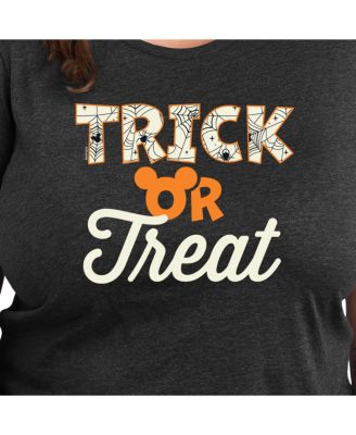 Trendy Disney Trick or Treat Plus Size Graphic T-shirt