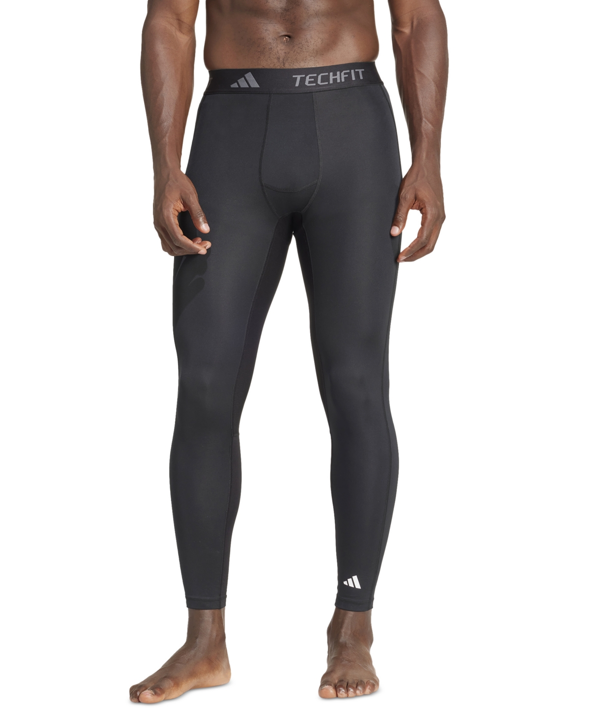 Adidas Originals Mens Adidas Techfit Control Long-tight Training Leggings In Black
