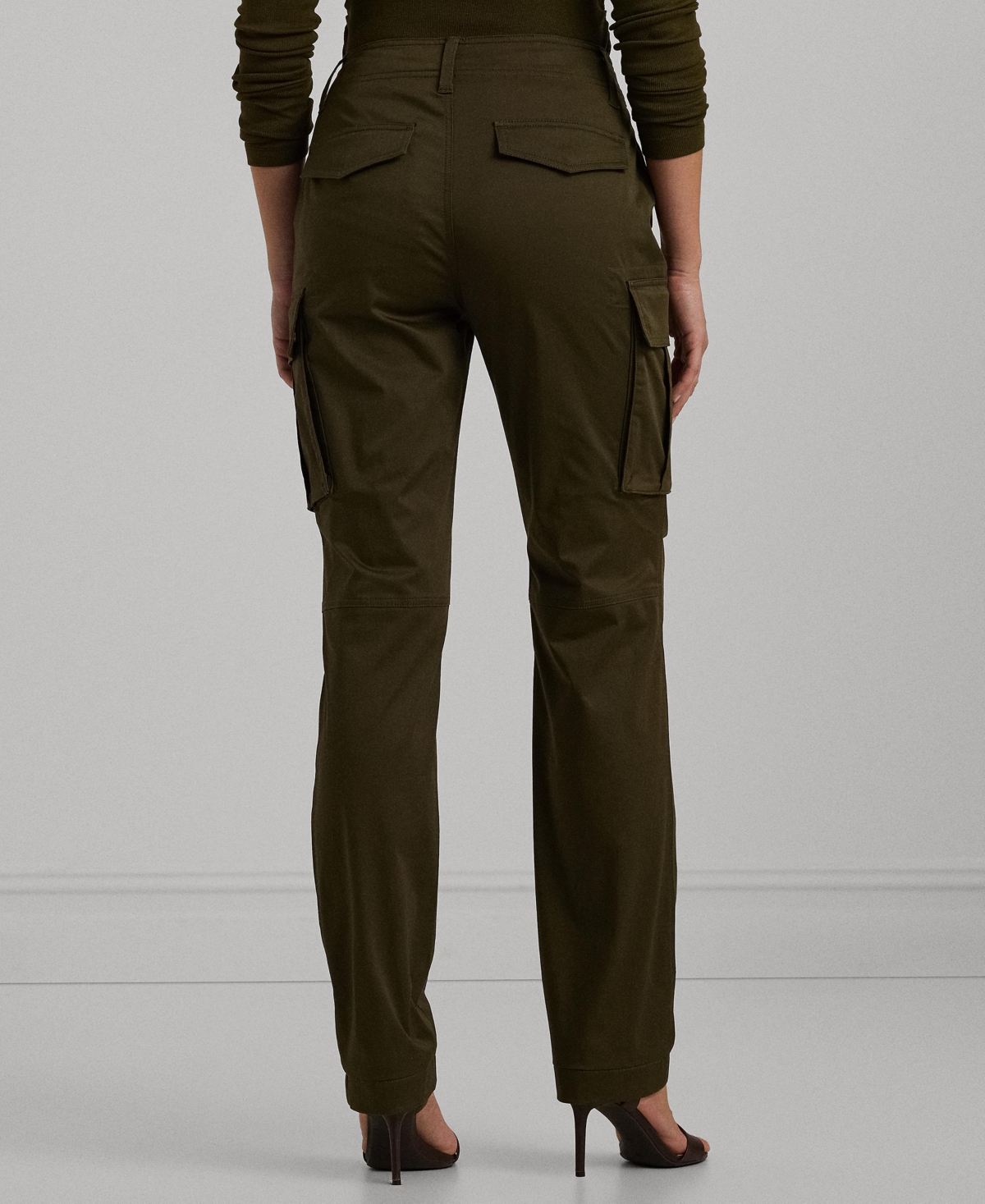 Lauren Ralph Lauren Women's Sateen Cargo Pants