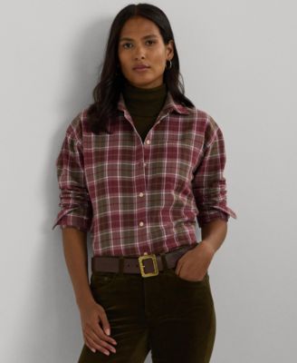 Lauren Ralph Lauren - Women's Checked Plaid Shirt