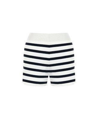 Women's Striped Mini Shorts