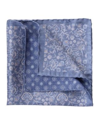 Men's Pascal - Double Sided Silk Pocket Square for Men
