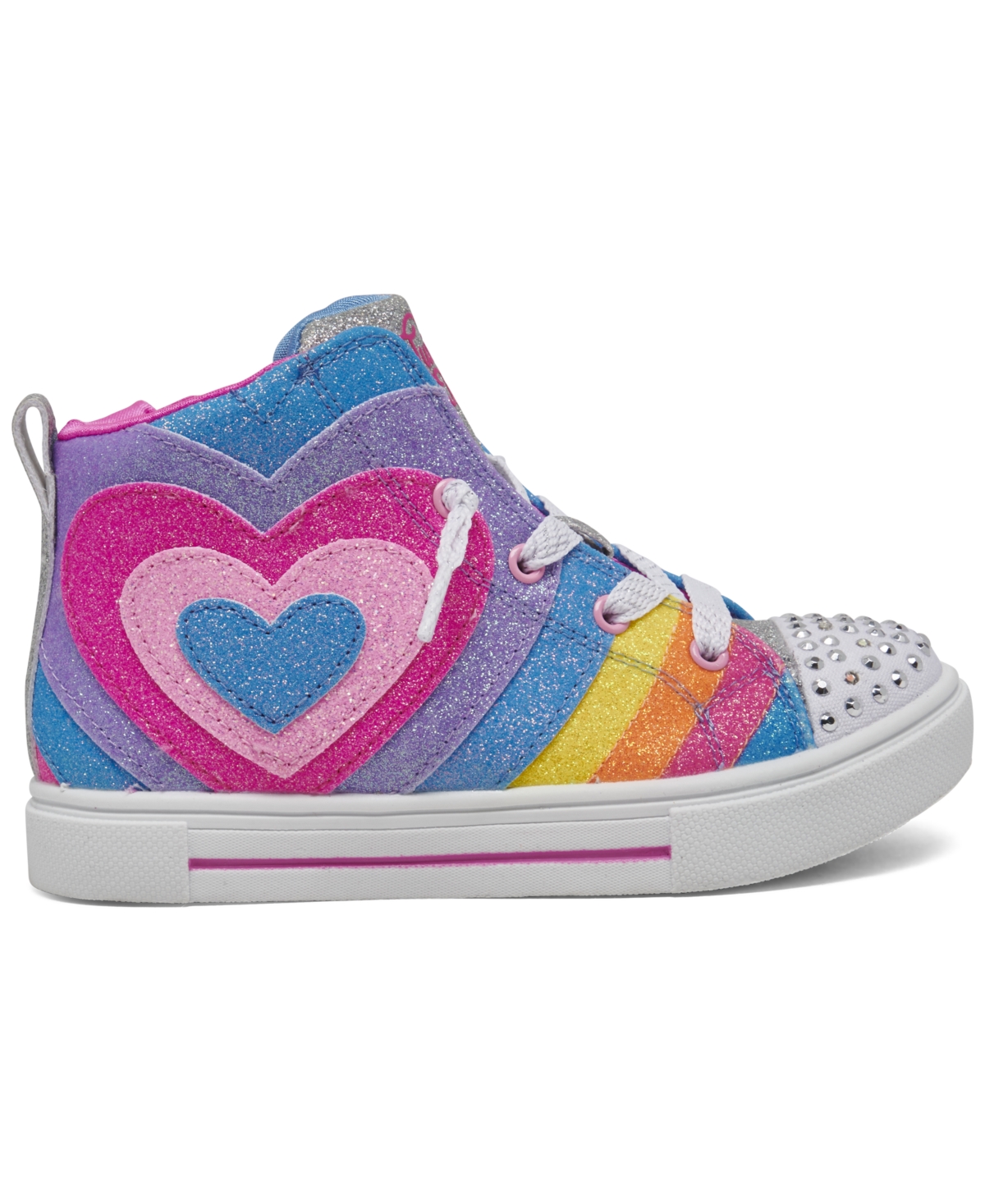 Skechers Toddler Girls Twinkle Toes: Twinkle Hearts In Multi