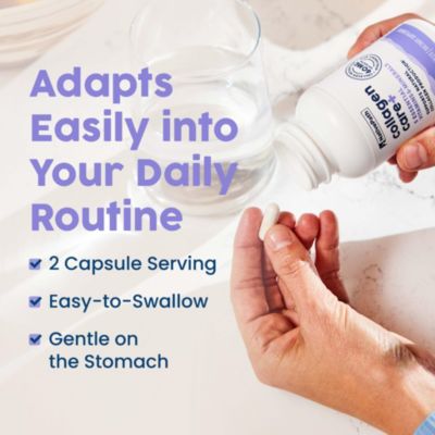 Collagen Care+, 5 Vitamin Blend with Hyaluronic Acid and Boron that Supports Collagen for Men and Women, 60 Capsules