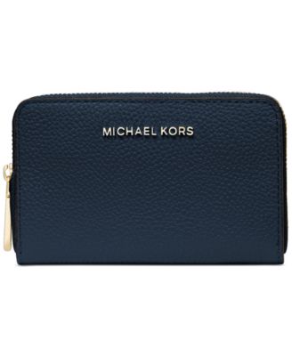 Michael Kors - Jet Set Leather Zip-Around Card Case