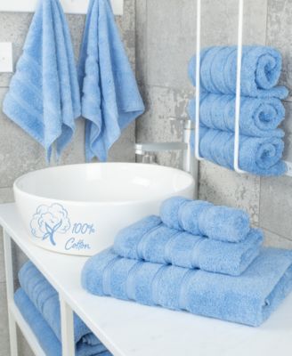 Edison Premium 100% Turkish Cotton 3-Piece Bath Towel Set