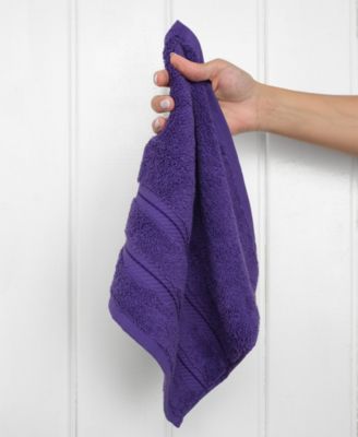 Edison Luxury 100% Turkish Cotton 4-Piece Washcloth Set