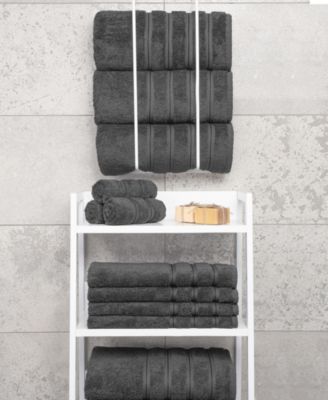 Edison Luxury 100% Turkish Cotton 4-Piece Bath Towel Set