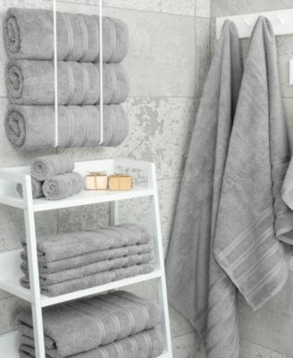 Edison Luxury 100% Turkish Cotton 4-Piece Bath Towel Set