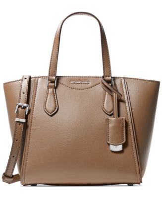 Michael Kors Taryn Small Convertible Top Zip Tote Crossbody - Macy's