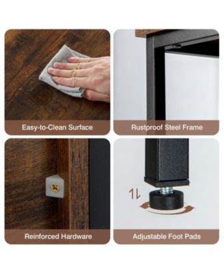 Modern Kitchen Buffet Sideboard with 3 Compartments