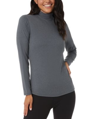 Women's Long-Sleeve Mock-Neck Top 