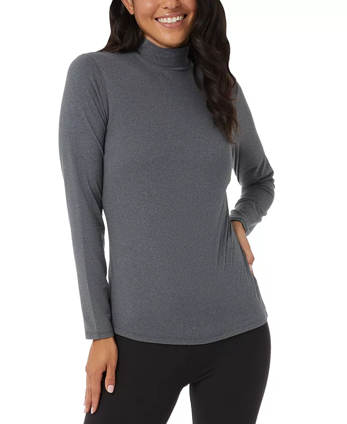 Women's Long-Sleeve Mock-Neck Top - thumbnail 5