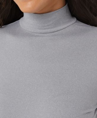 Women's Long-Sleeve Mock-Neck Top 