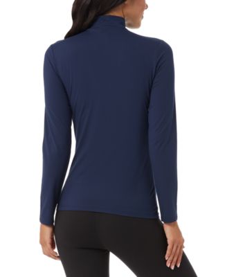 Women's Long-Sleeve Mock-Neck Top 