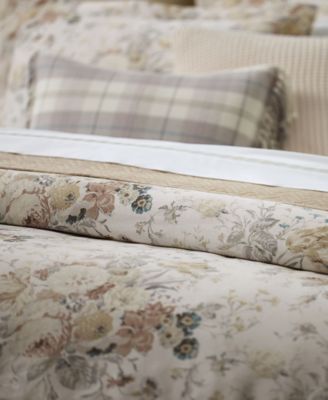 Gwynne Floral 3-Pc. Comforter Set, Full/Queen