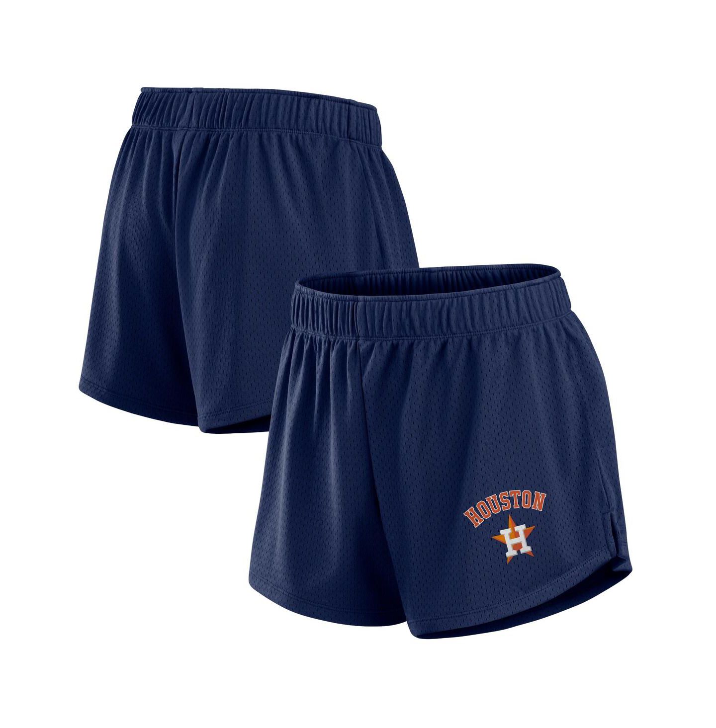 Женские шорты Fanatics Navy Houston Astros Mesh — фото 1