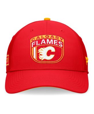 Men's Red Calgary Flames 2024 NHL Draft Flex Hat