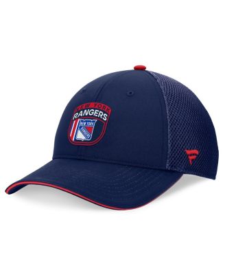 Men's Navy New York Rangers 2024 NHL Draft on Stage Trucker Adjustable Hat