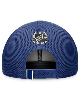 Men's Blue Toronto Maple Leafs 2024 NHL Draft on Stage Trucker Adjustable Hat