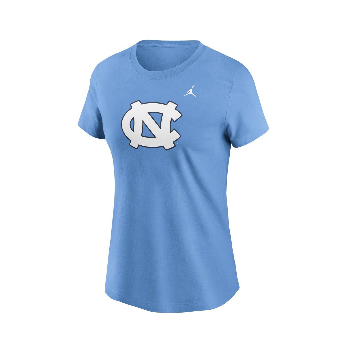 Женские футболки Jordan Carolina Blue North Carolina Tar Heels Primetime Evergreen Logo — фото 2