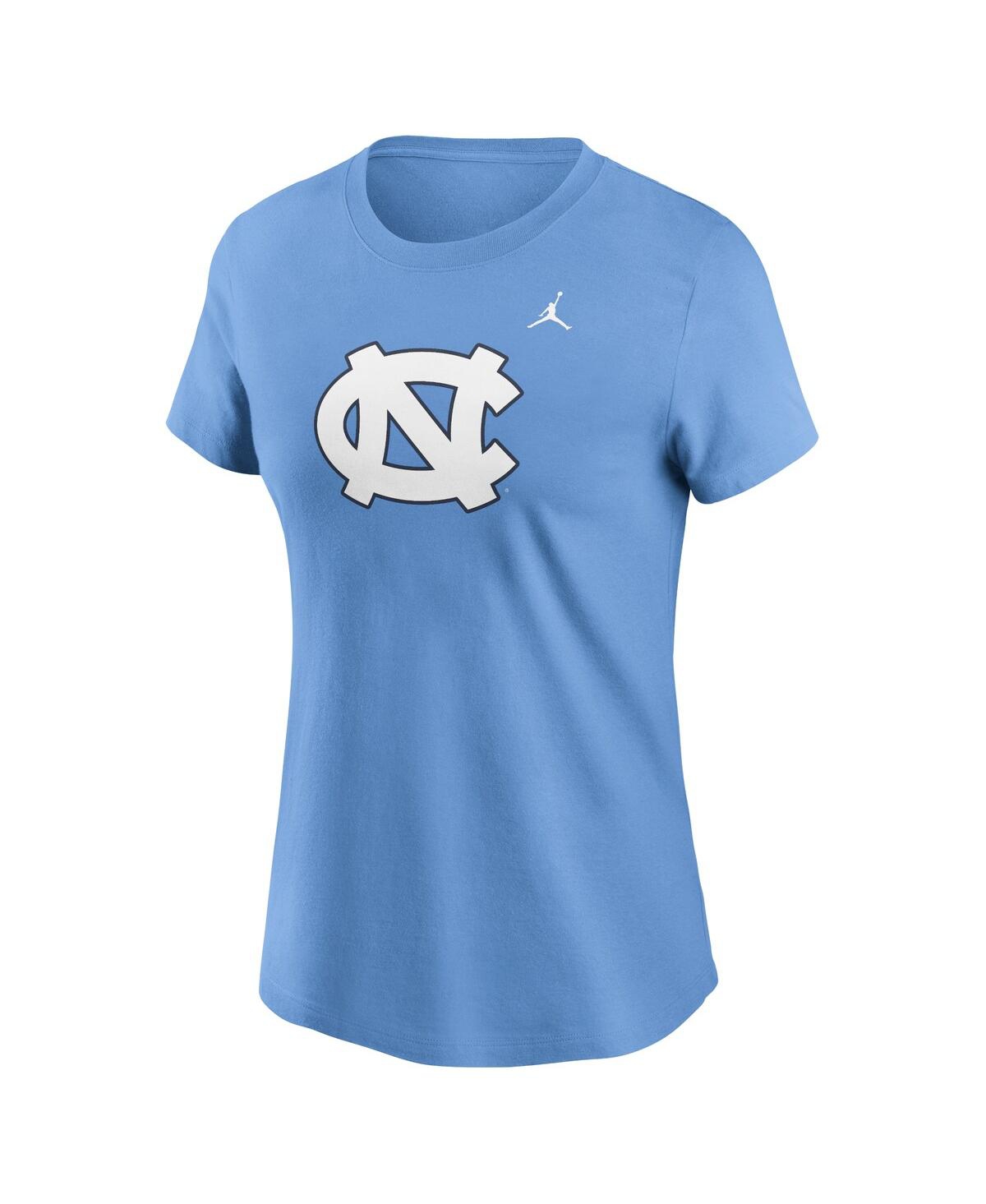 Jordan Women's Carolina Blue North Carolina Tar Heels Primetime Evergreen Logo T-shirt In Light Blue