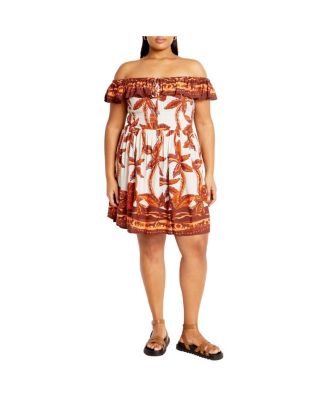 Women's Tahitian Border Dress