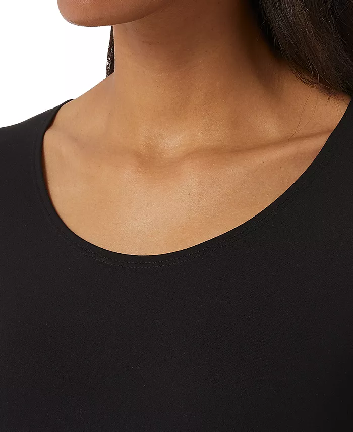 Women's Long-Sleeve Scoop-Neck Top - thumbnail 6
