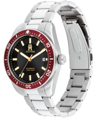 Men's Automatic Silver Stainless Steel Watch 40mm