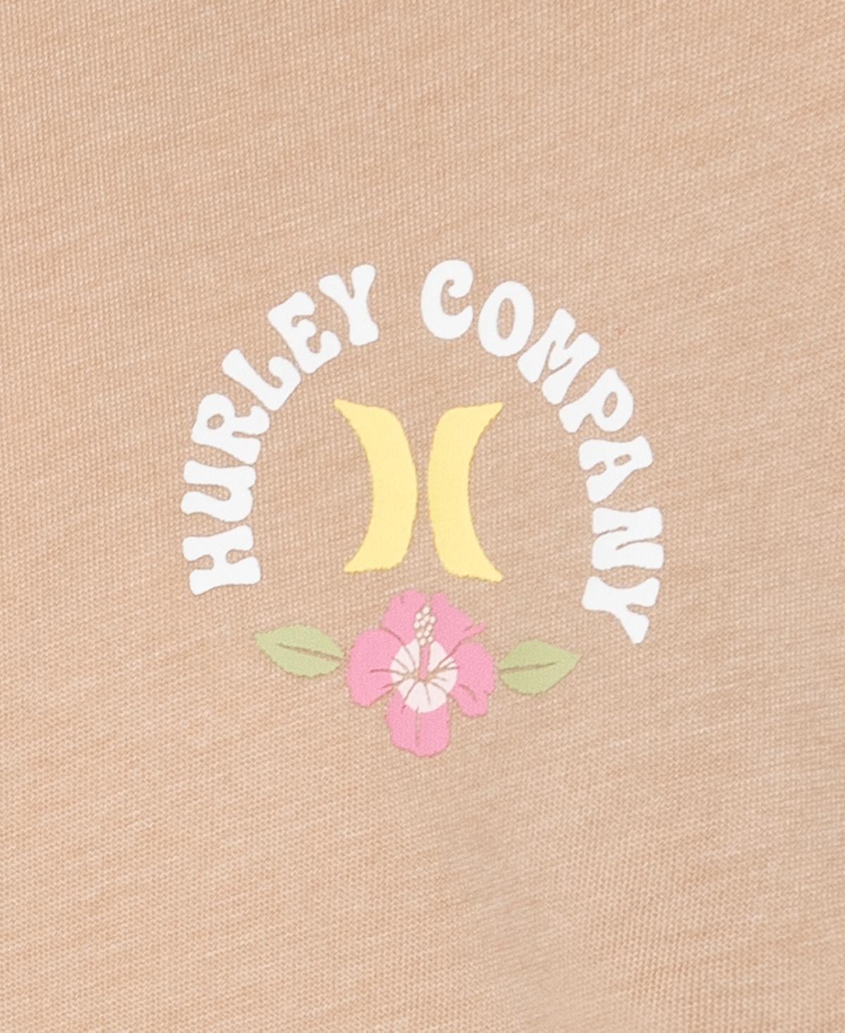 Hurley Big Girls Flower Power Boxy Tee