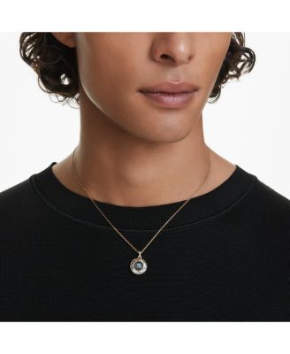 Symbolica Pendant, Evil Eye, Small, Multicolored, Gold-Tone Plated Necklace