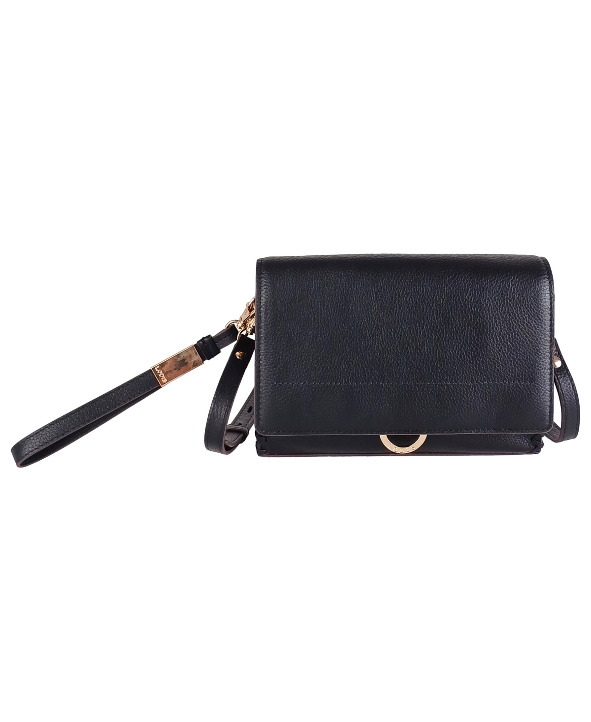 Amy Leather Crossbody Bag - Deep Raisin
