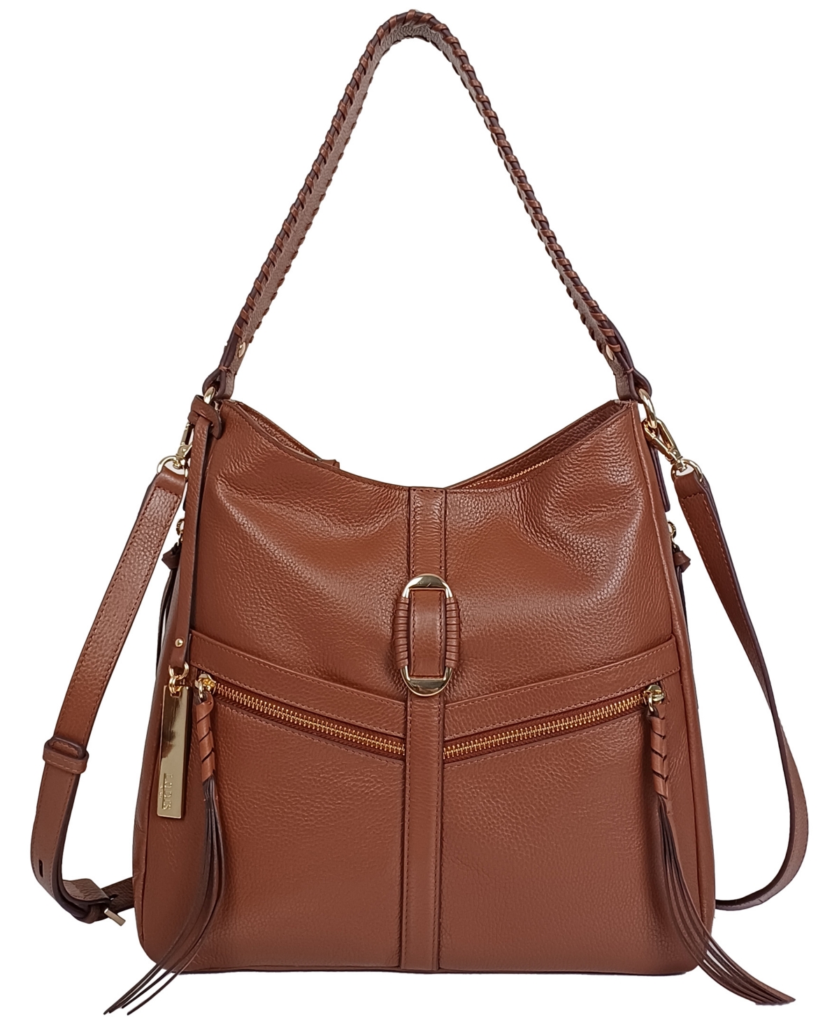 Priscilla Leather Tote Bag - Chestnut