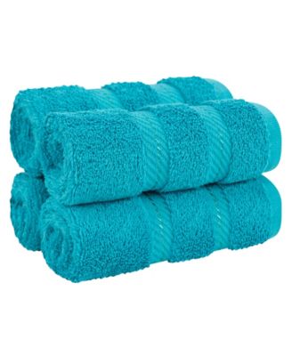 Edison Luxury 100% Turkish Cotton 4-Piece Washcloth Set